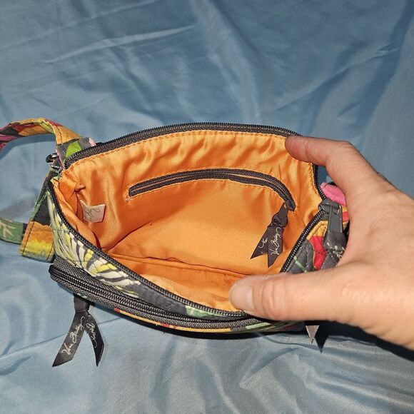 Vera Bradley Jazzy Blooms Crossbody Purse - Picture 5 of 10